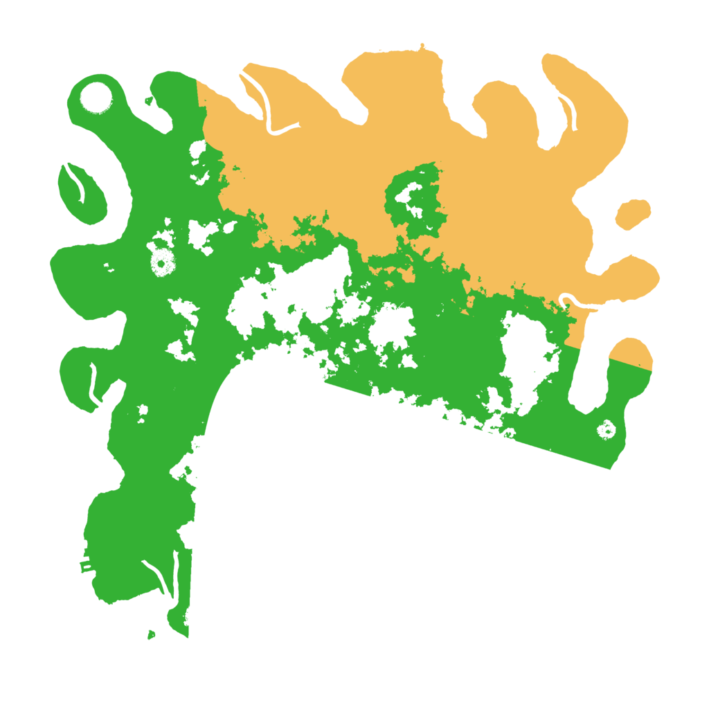 Biome Rust Map: Procedural Map, Size: 4000, Seed: 1201099825