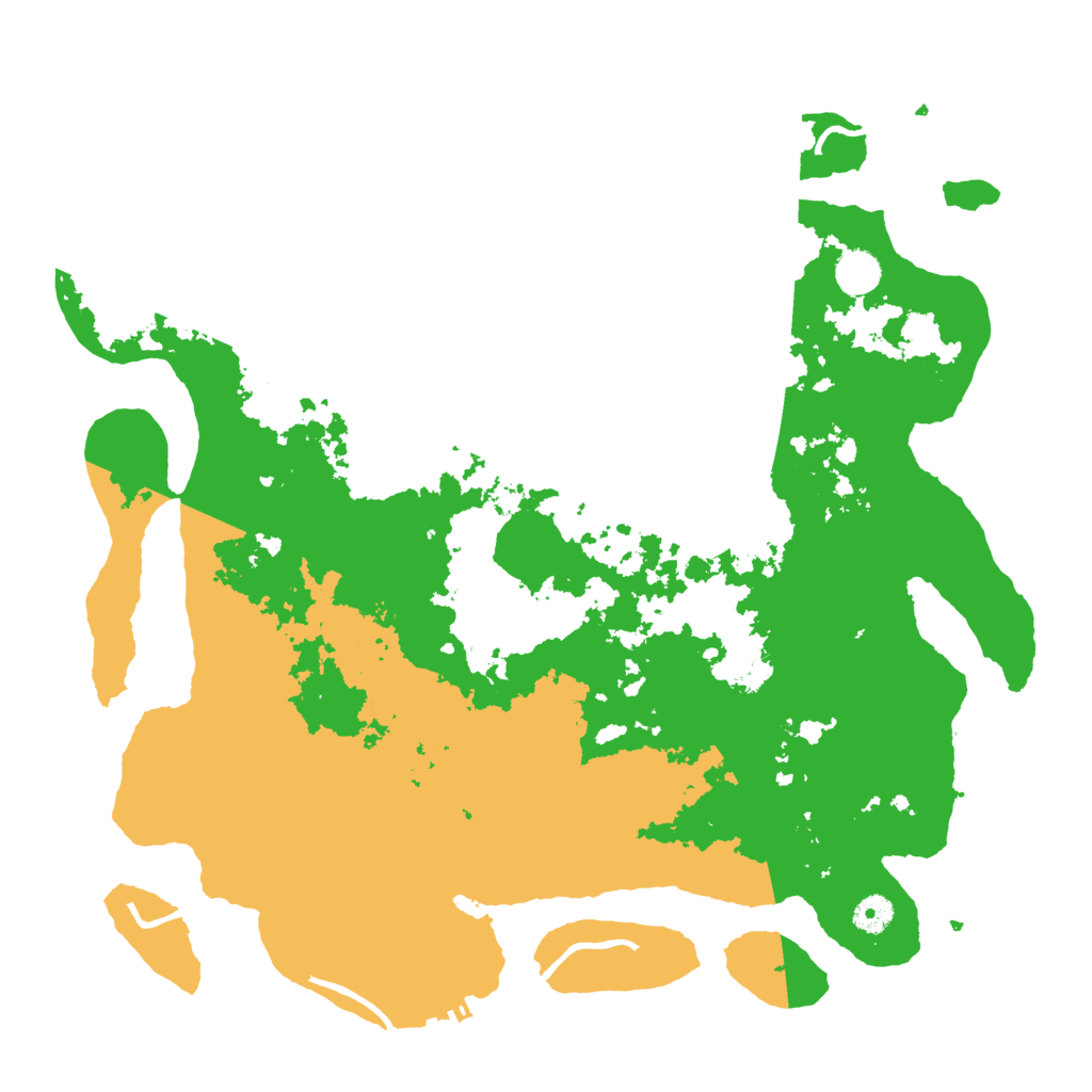 Biome Rust Map: Procedural Map, Size: 4269, Seed: 5323