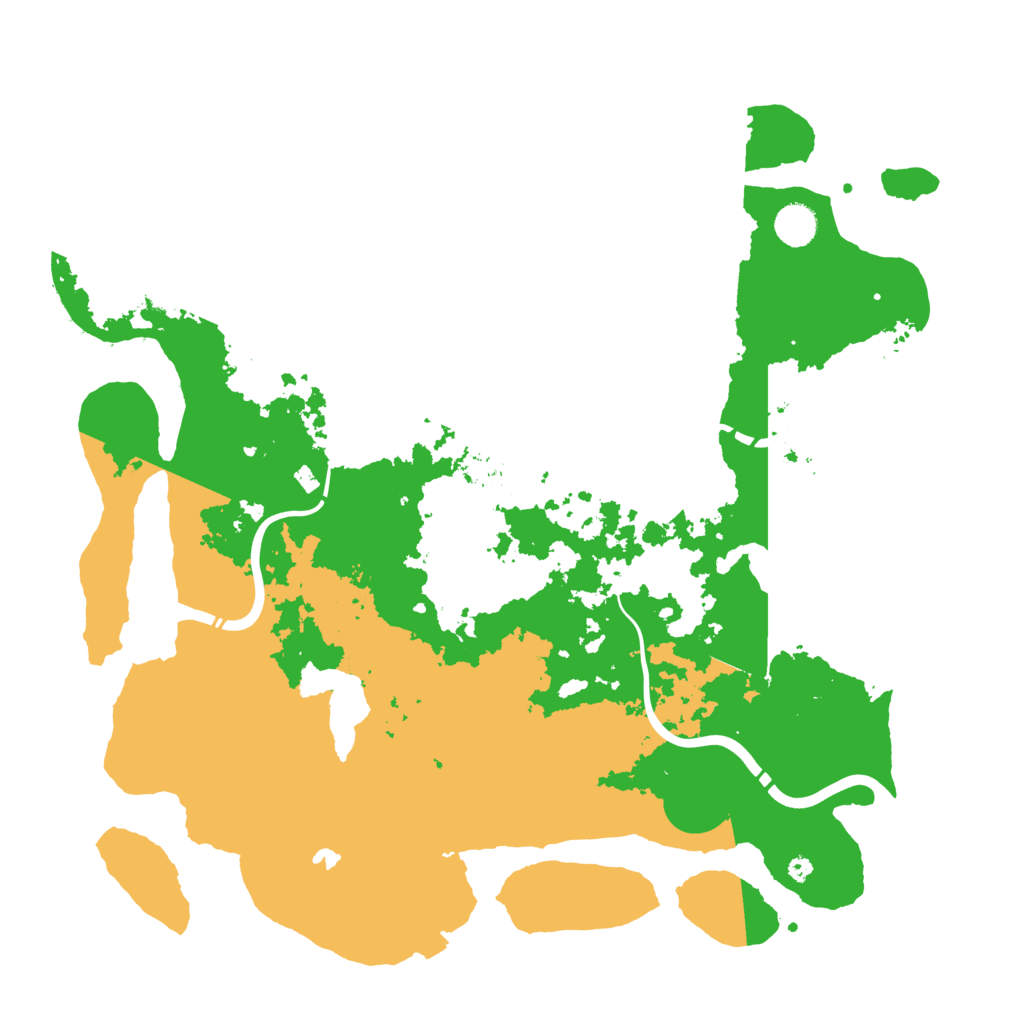 Biome Rust Map: Procedural Map, Size: 4269, Seed: 5323