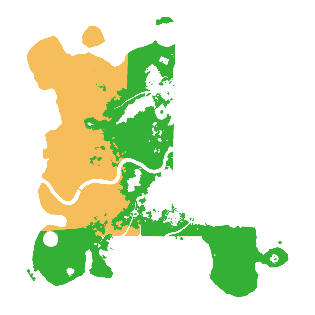 Biome Rust Map: Procedural Map, Size: 3700, Seed: 1014232035