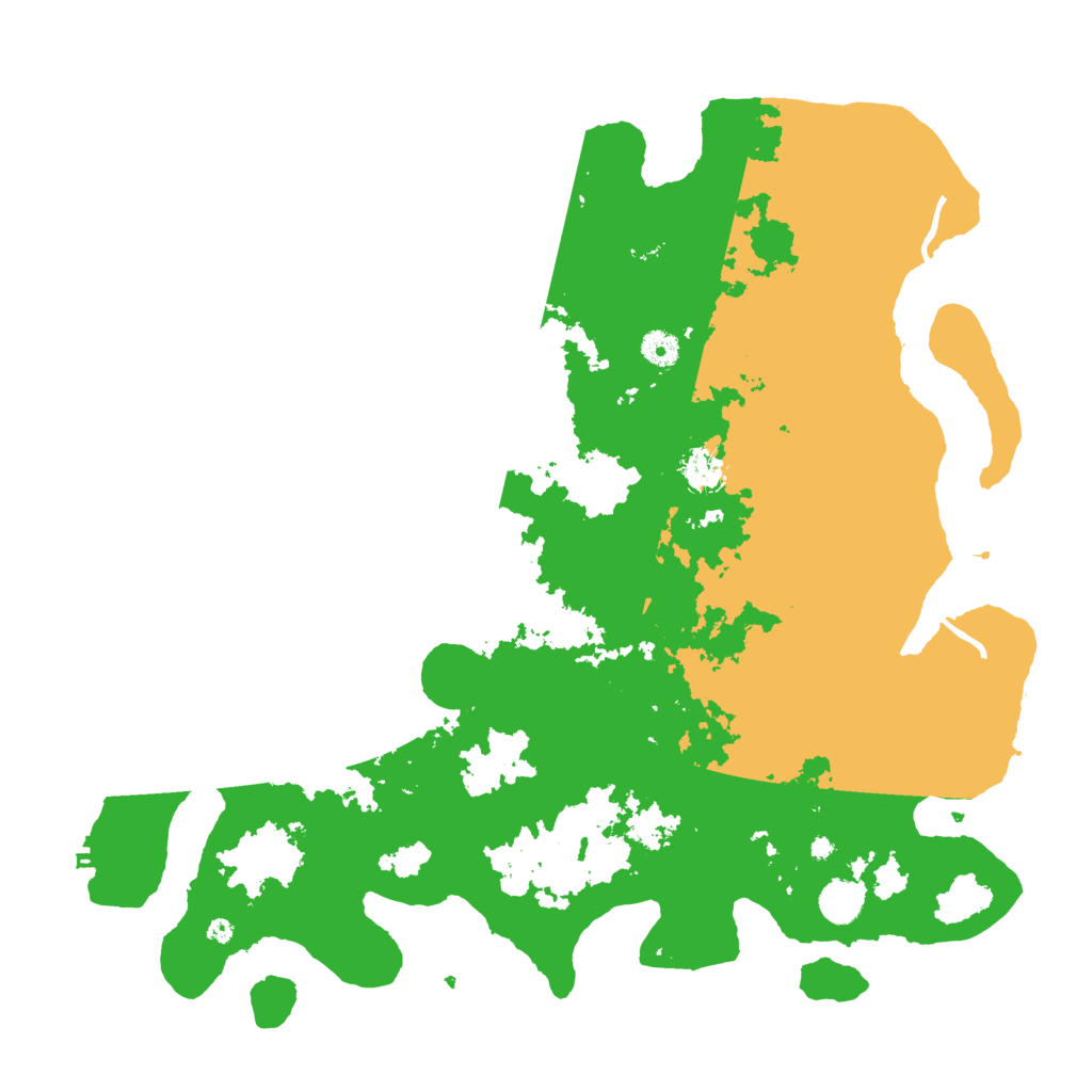 Biome Rust Map: Procedural Map, Size: 4442, Seed: 1934865940