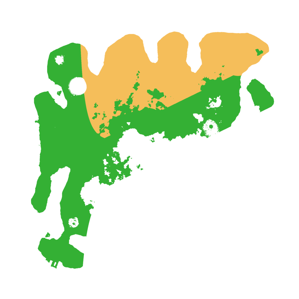 Biome Rust Map: Procedural Map, Size: 3000, Seed: 2716