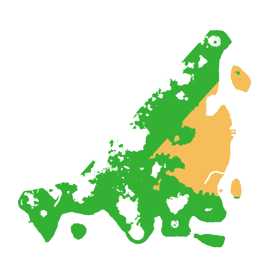 Biome Rust Map: Procedural Map, Size: 3500, Seed: 324238985