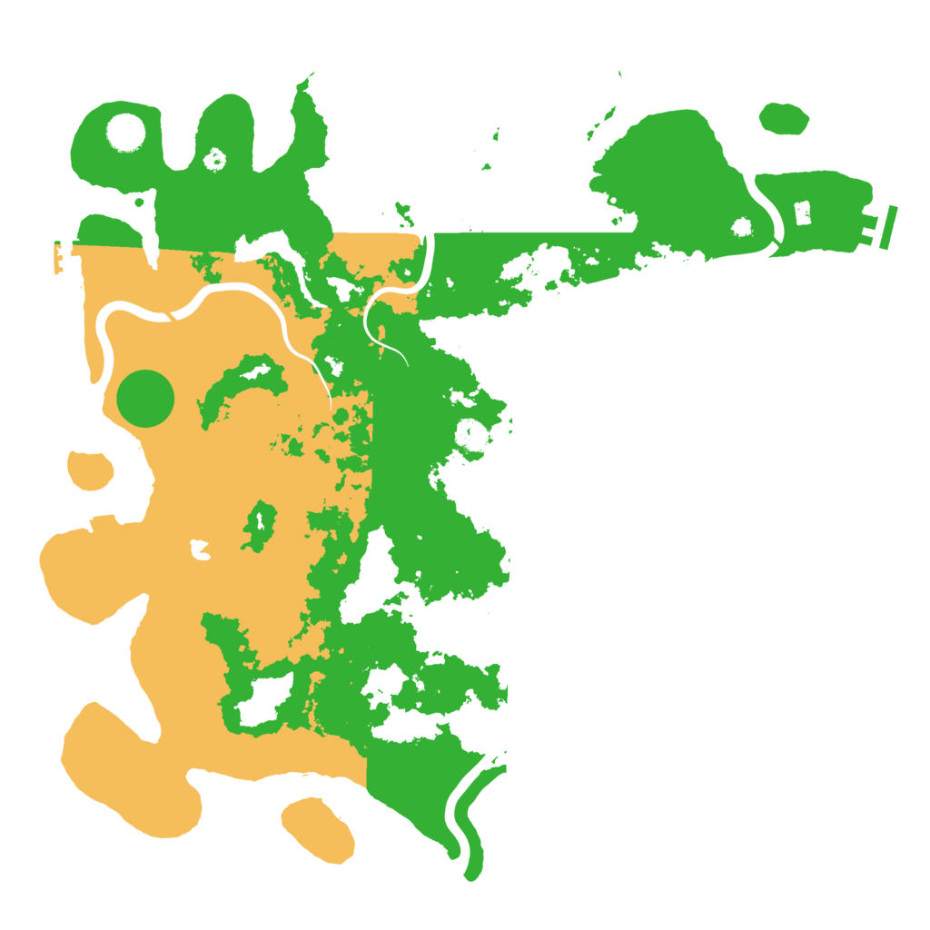 Biome Rust Map: Procedural Map, Size: 4250, Seed: 836283