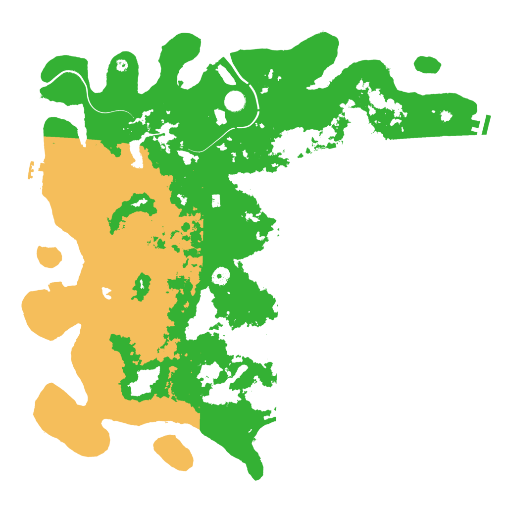 Biome Rust Map: Procedural Map, Size: 4250, Seed: 836283