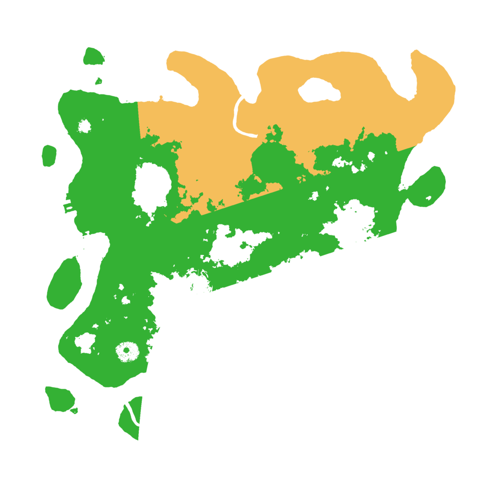 Biome Rust Map: Procedural Map, Size: 3500, Seed: 673724289