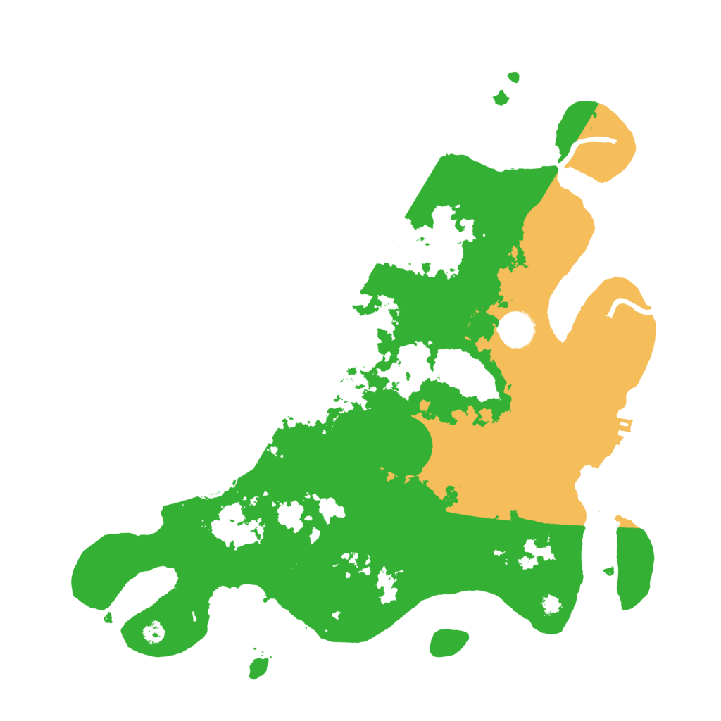 Biome Rust Map: Procedural Map, Size: 3500, Seed: 1456598826