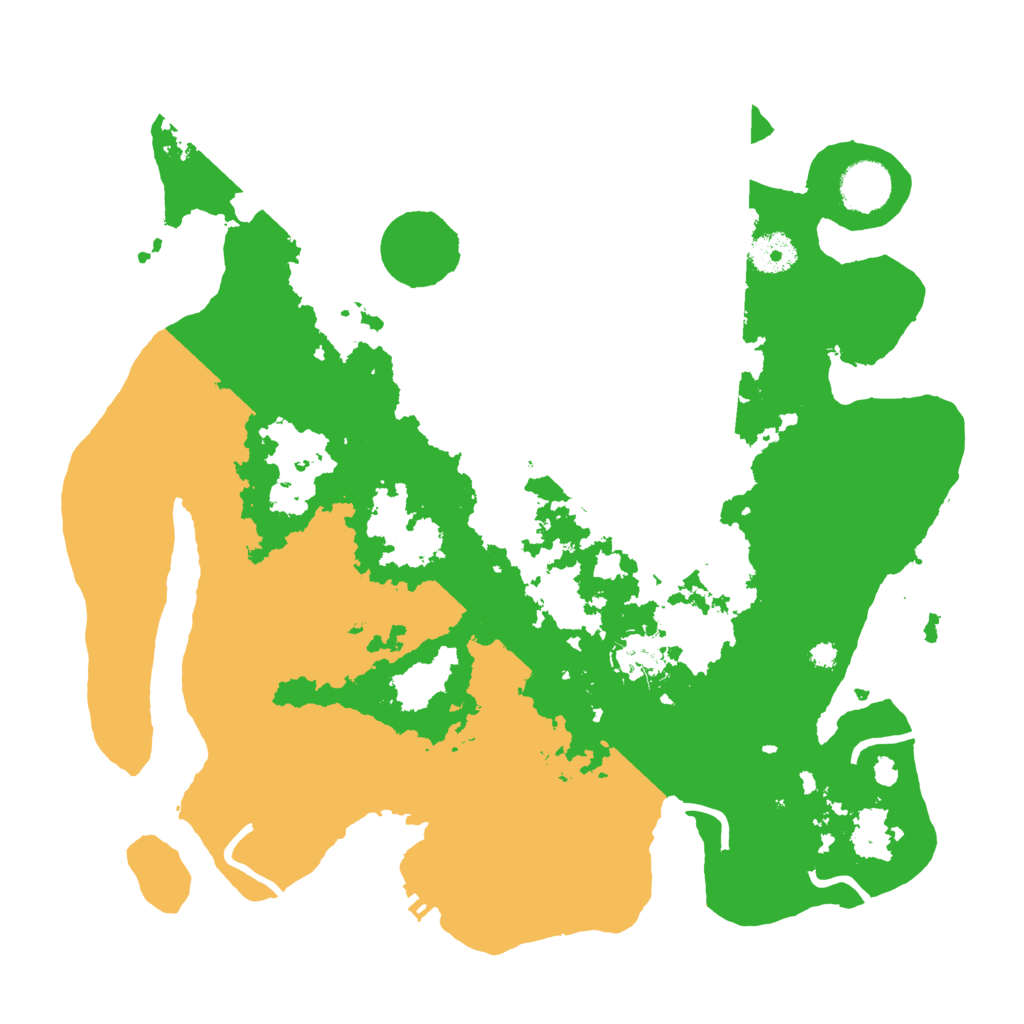 Biome Rust Map: Procedural Map, Size: 3600, Seed: 85974562