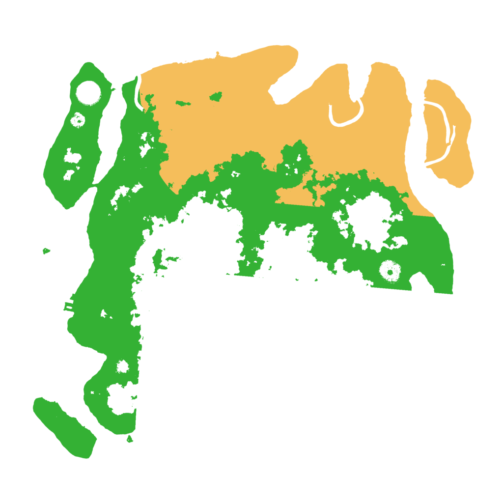 Biome Rust Map: Procedural Map, Size: 3650, Seed: 26378837