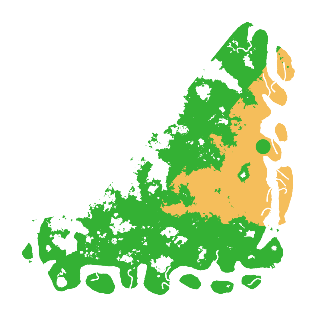 Biome Rust Map: Procedural Map, Size: 5500, Seed: 98908098