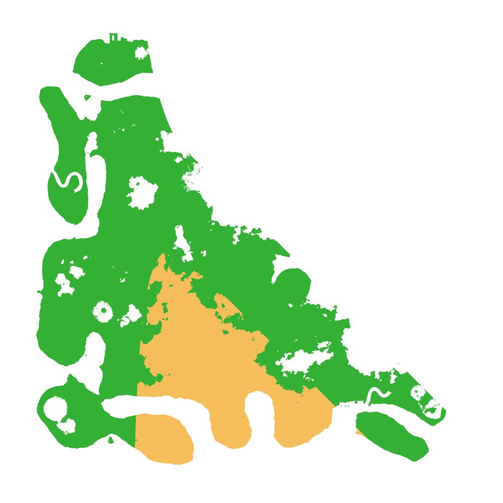 Biome Rust Map: Procedural Map, Size: 3800, Seed: 68901401