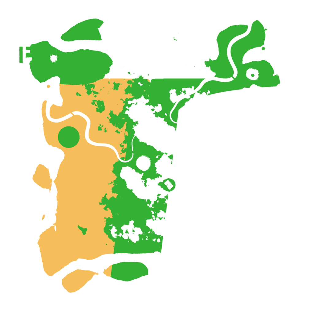 Biome Rust Map: Procedural Map, Size: 3850, Seed: 11963284