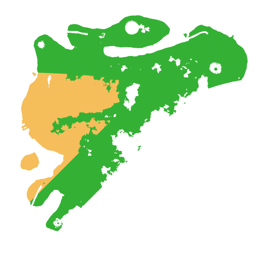Biome Rust Map: Procedural Map, Size: 3500, Seed: 3707270