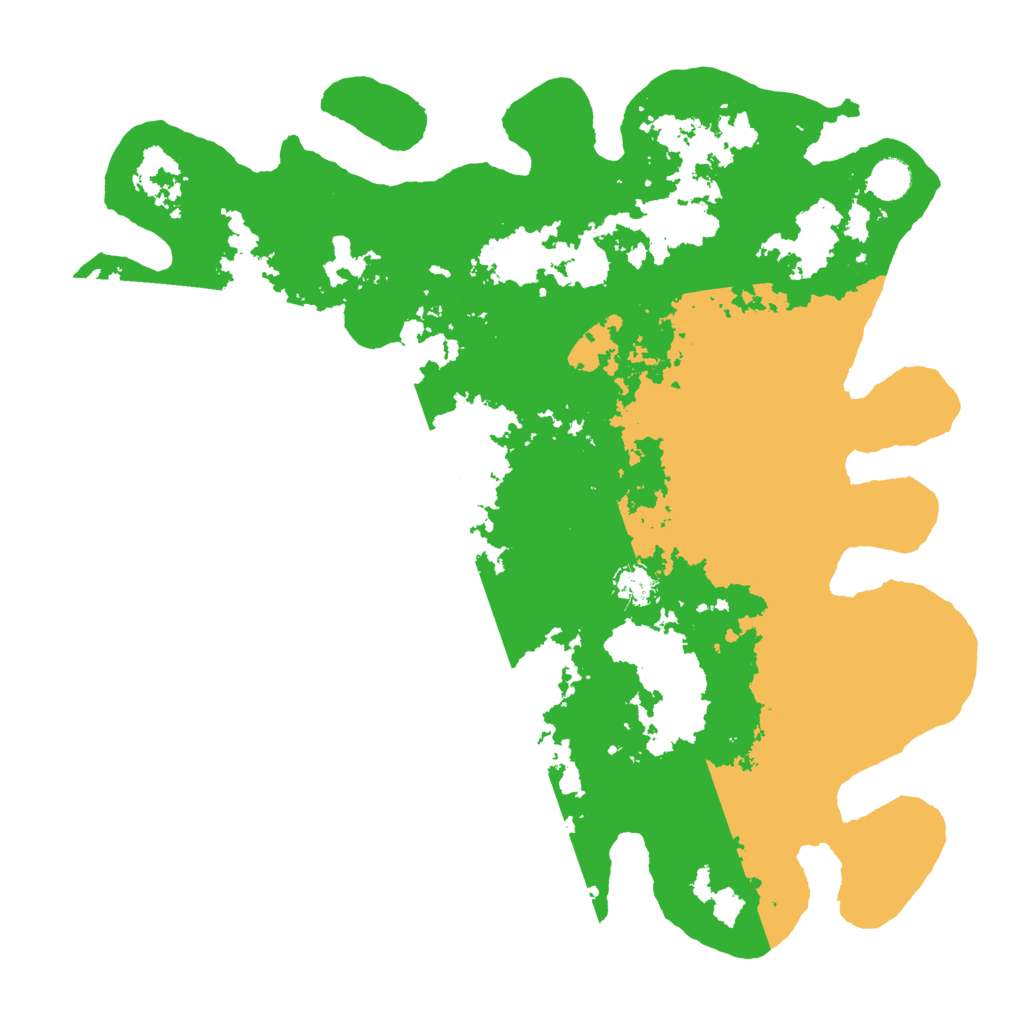 Biome Rust Map: Barren, Size: 4500, Seed: 1161077559