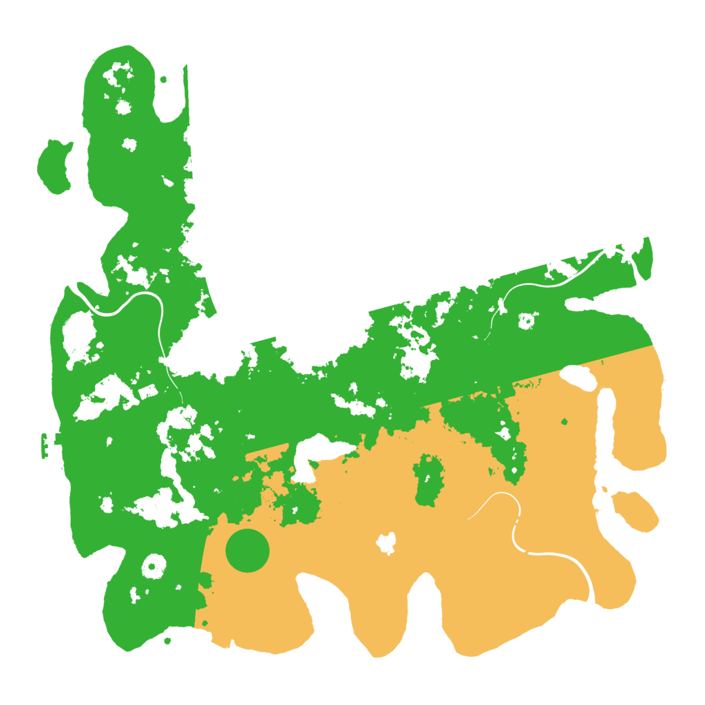 Biome Rust Map: Procedural Map, Size: 4250, Seed: 164434044