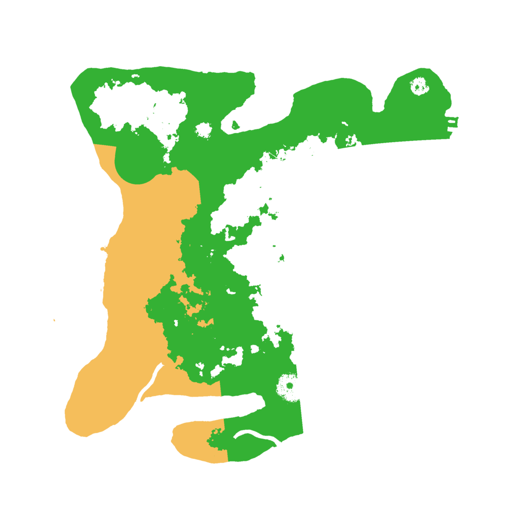 Biome Rust Map: Procedural Map, Size: 3000, Seed: 235941