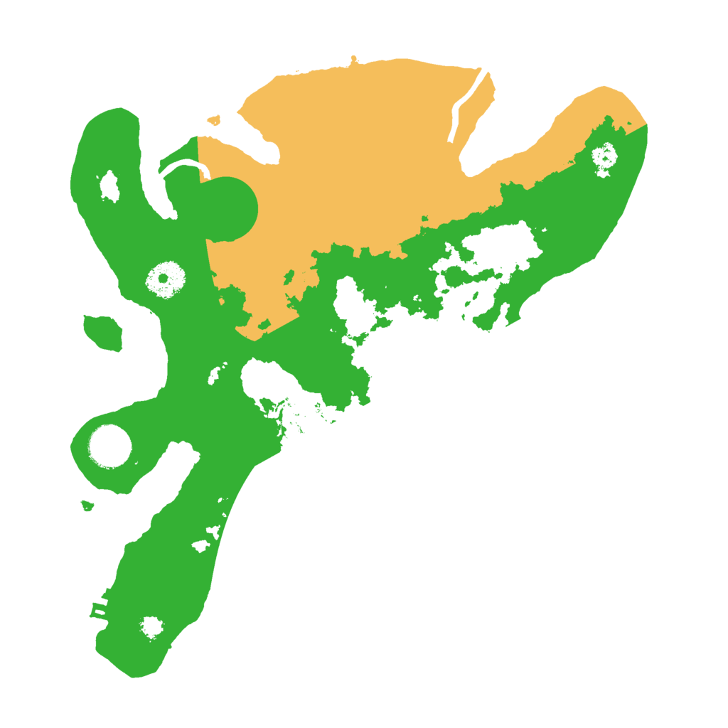 Biome Rust Map: Procedural Map, Size: 3000, Seed: 1293077183