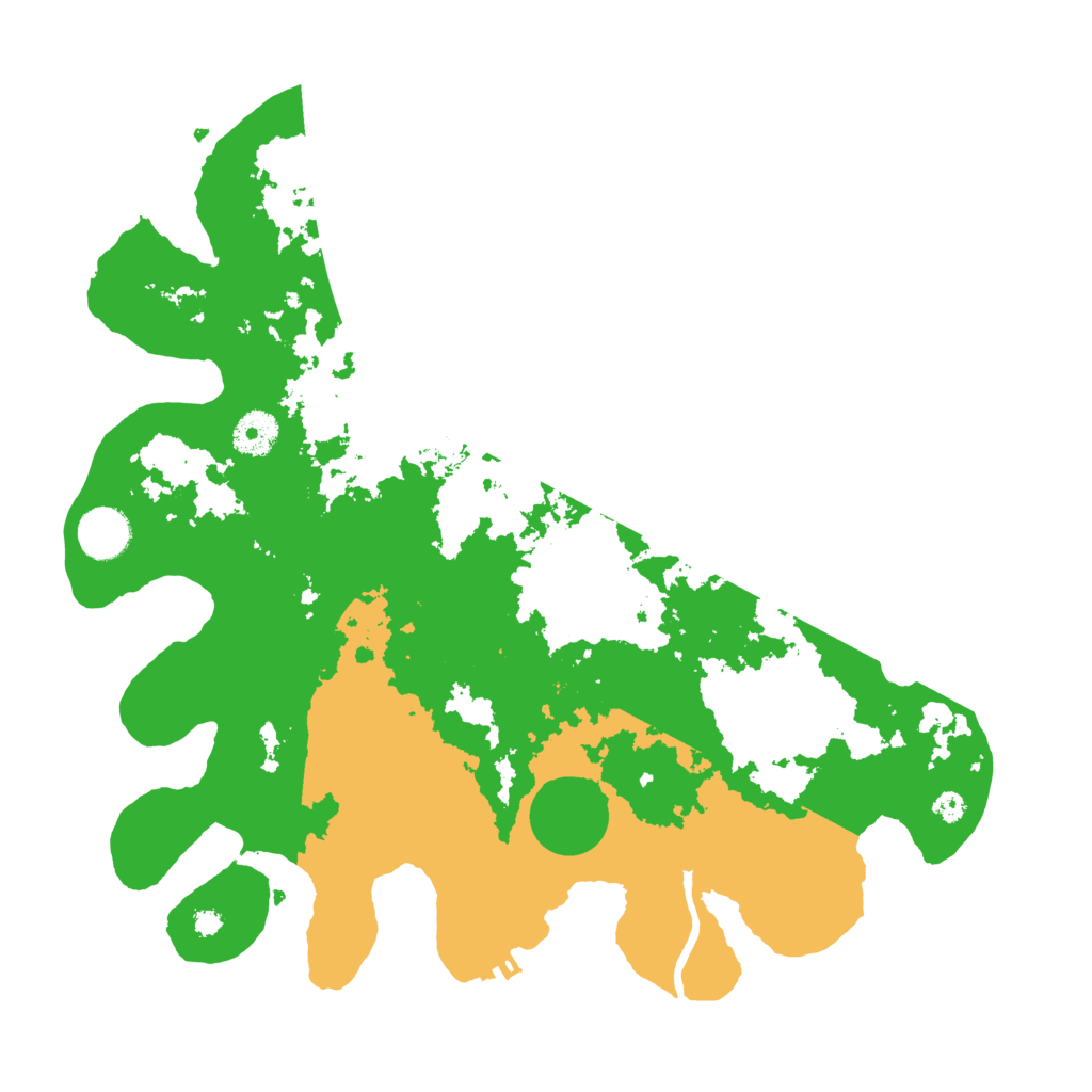 Biome Rust Map: Procedural Map, Size: 3650, Seed: 89040249