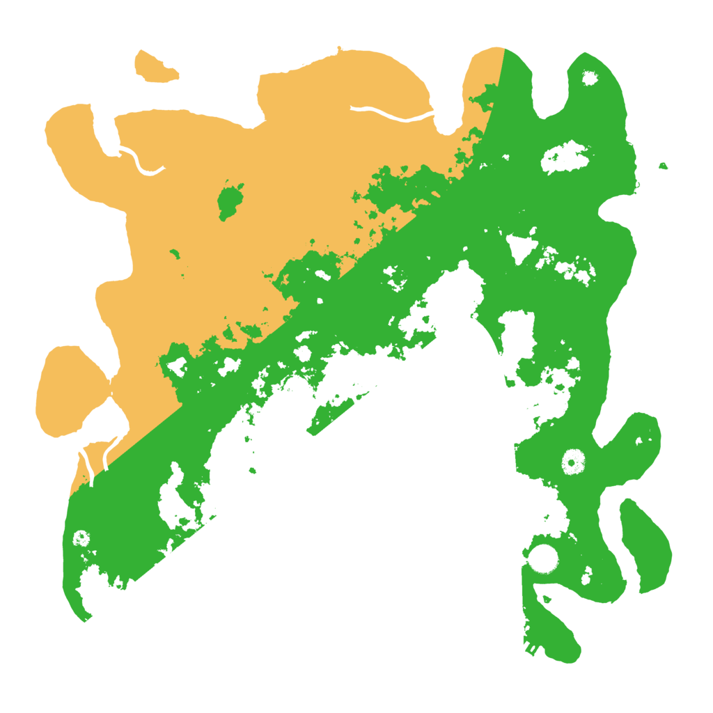 Biome Rust Map: Procedural Map, Size: 4300, Seed: 64520756