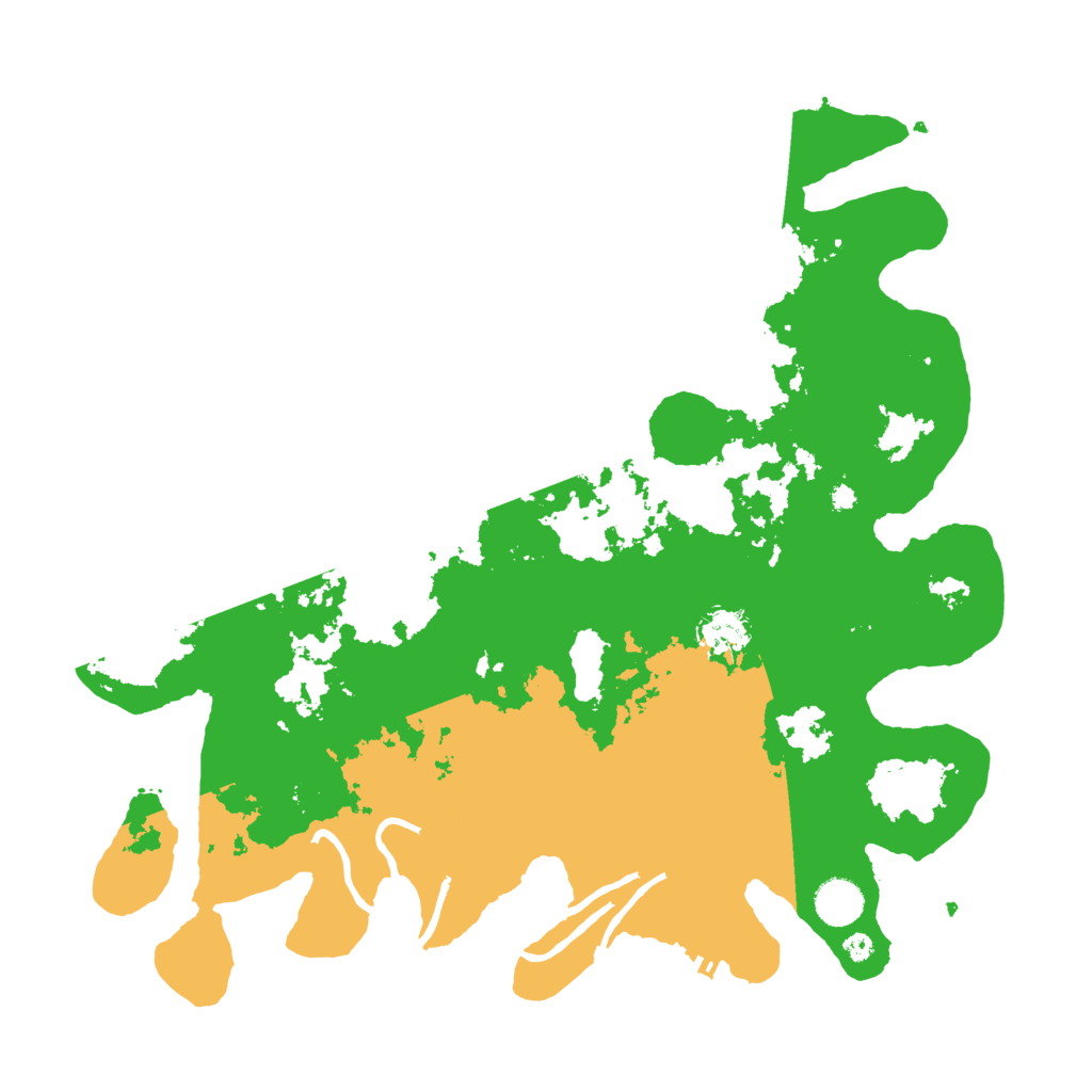 Biome Rust Map: Procedural Map, Size: 4000, Seed: 6077938