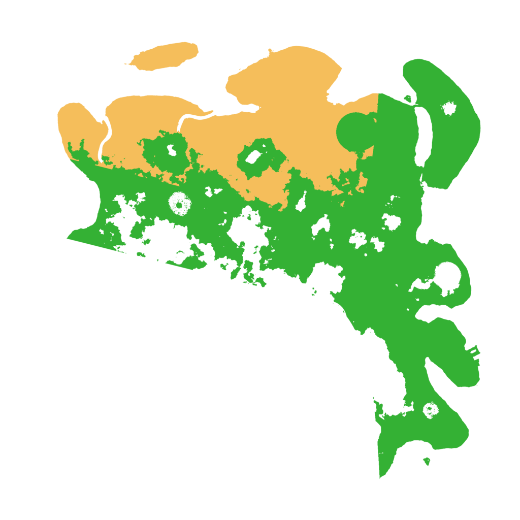 Biome Rust Map: Procedural Map, Size: 3500, Seed: 189729237