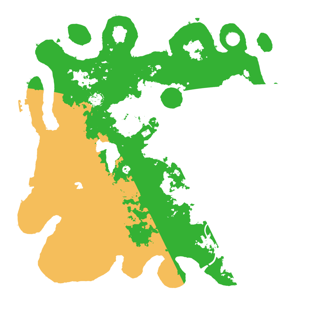 Biome Rust Map: Procedural Map, Size: 4000, Seed: 8284749