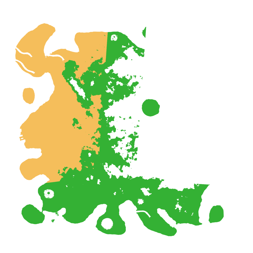 Biome Rust Map: Procedural Map, Size: 3950, Seed: 32052411