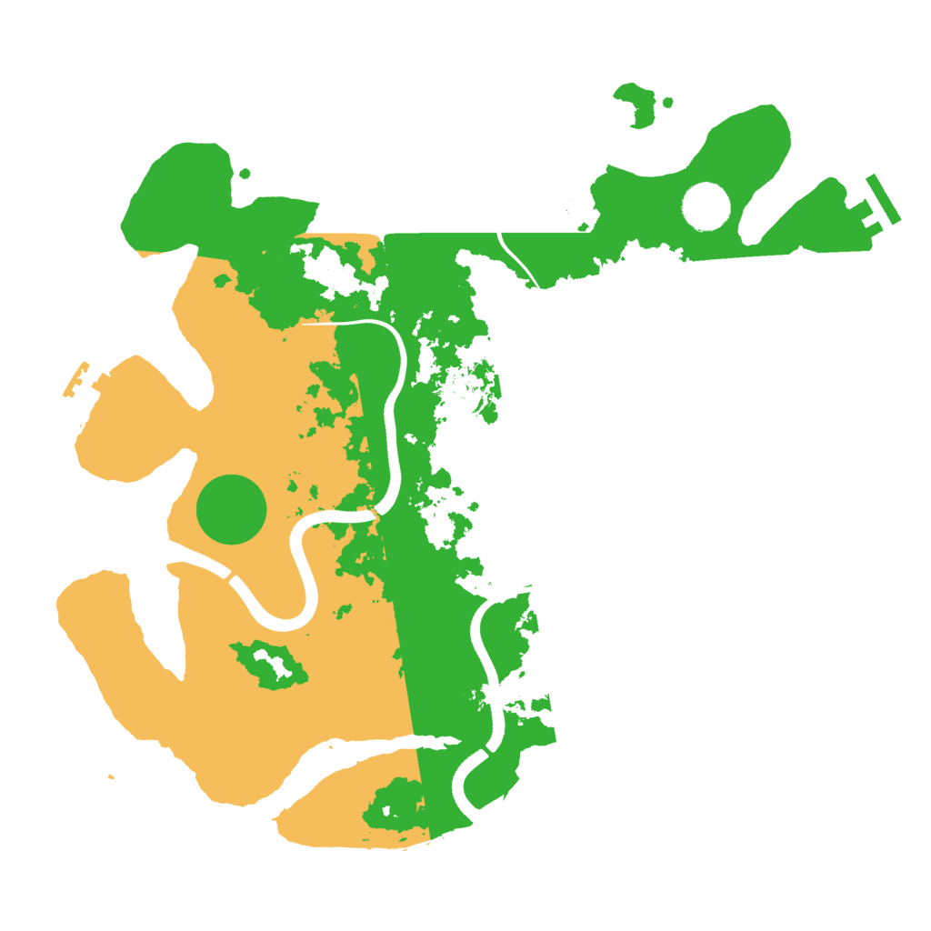 Biome Rust Map: Procedural Map, Size: 3500, Seed: 187726312