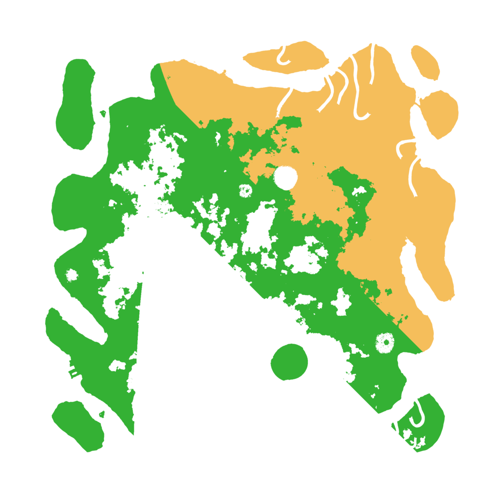 Biome Rust Map: Procedural Map, Size: 3800, Seed: 44793365