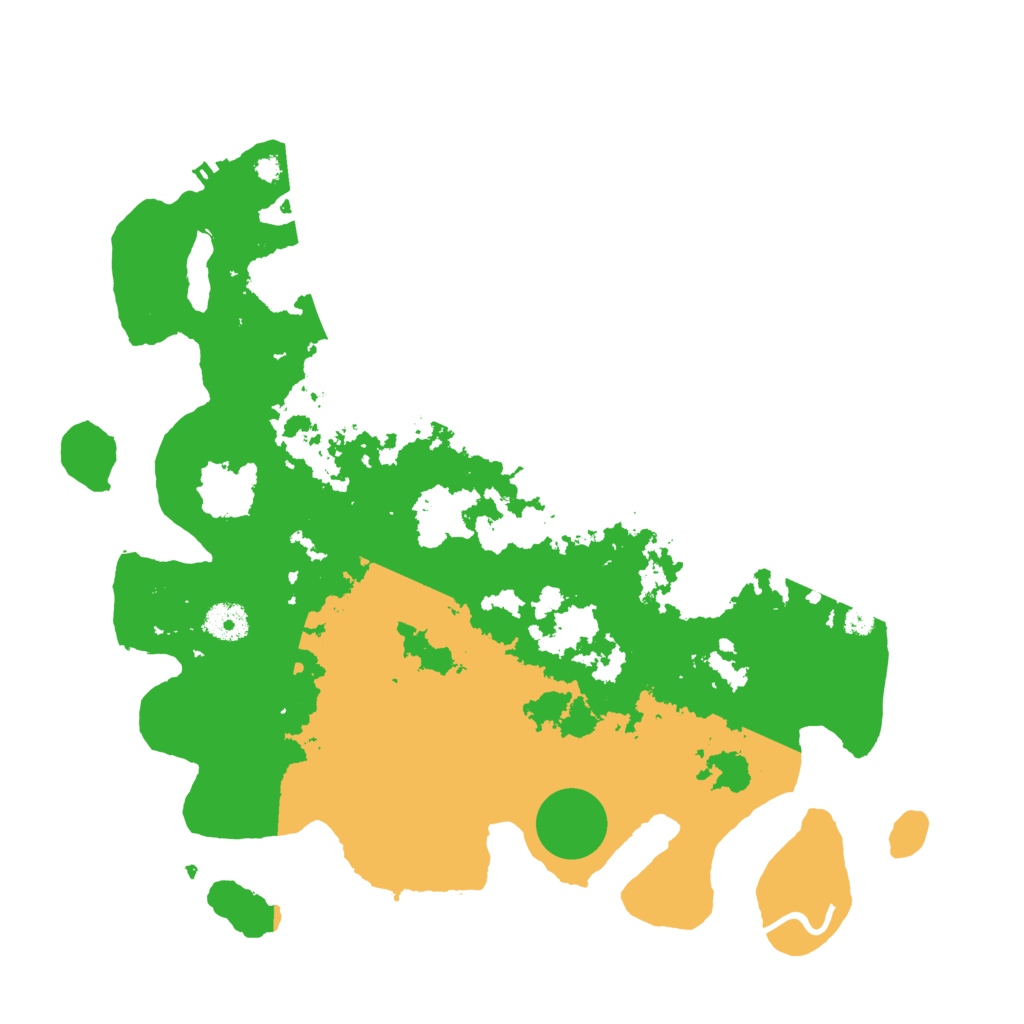 Biome Rust Map: Procedural Map, Size: 3800, Seed: 21532655