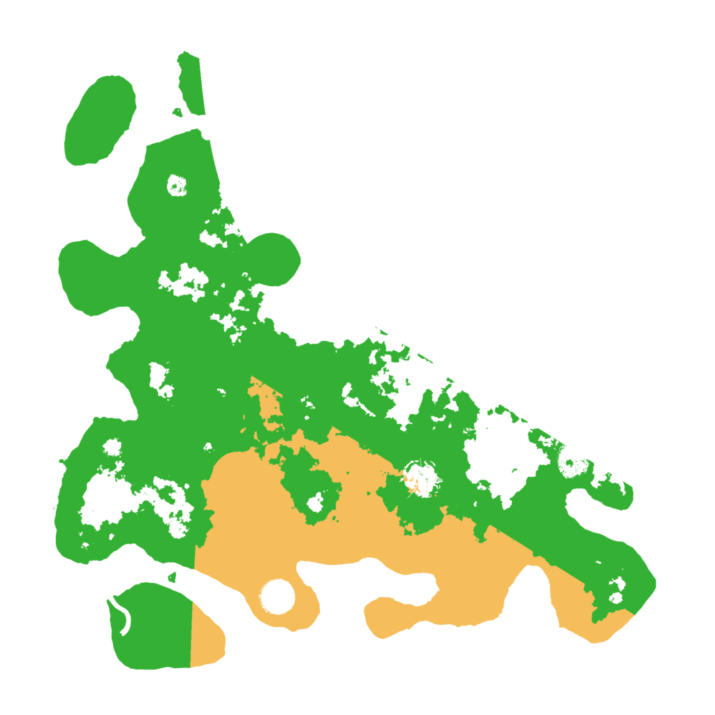 Biome Rust Map: Procedural Map, Size: 3600, Seed: 81582226