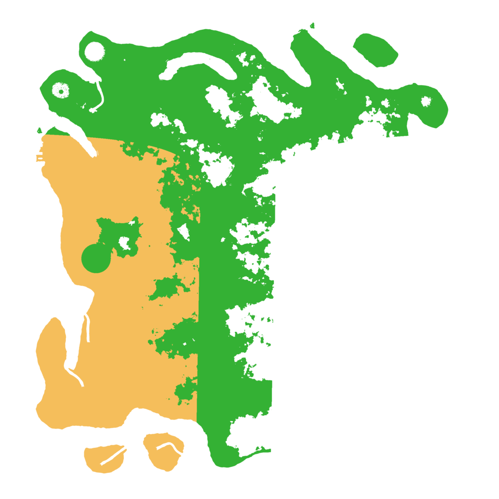 Biome Rust Map: Procedural Map, Size: 4500, Seed: 16463521