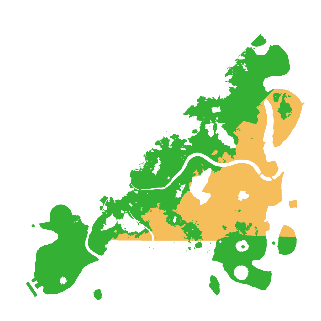 Biome Rust Map: Procedural Map, Size: 4000, Seed: 2624