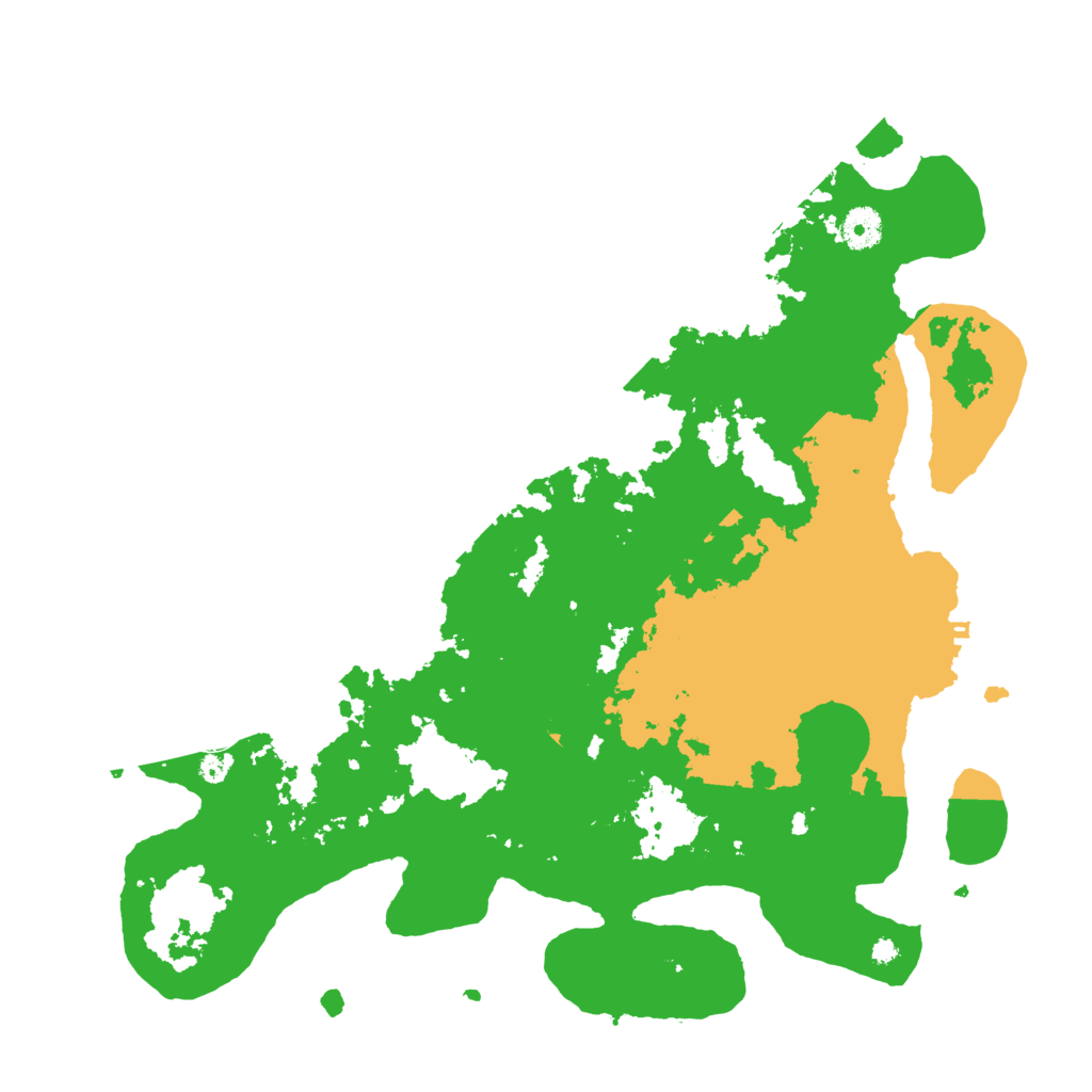 Biome Rust Map: Procedural Map, Size: 4000, Seed: 2624