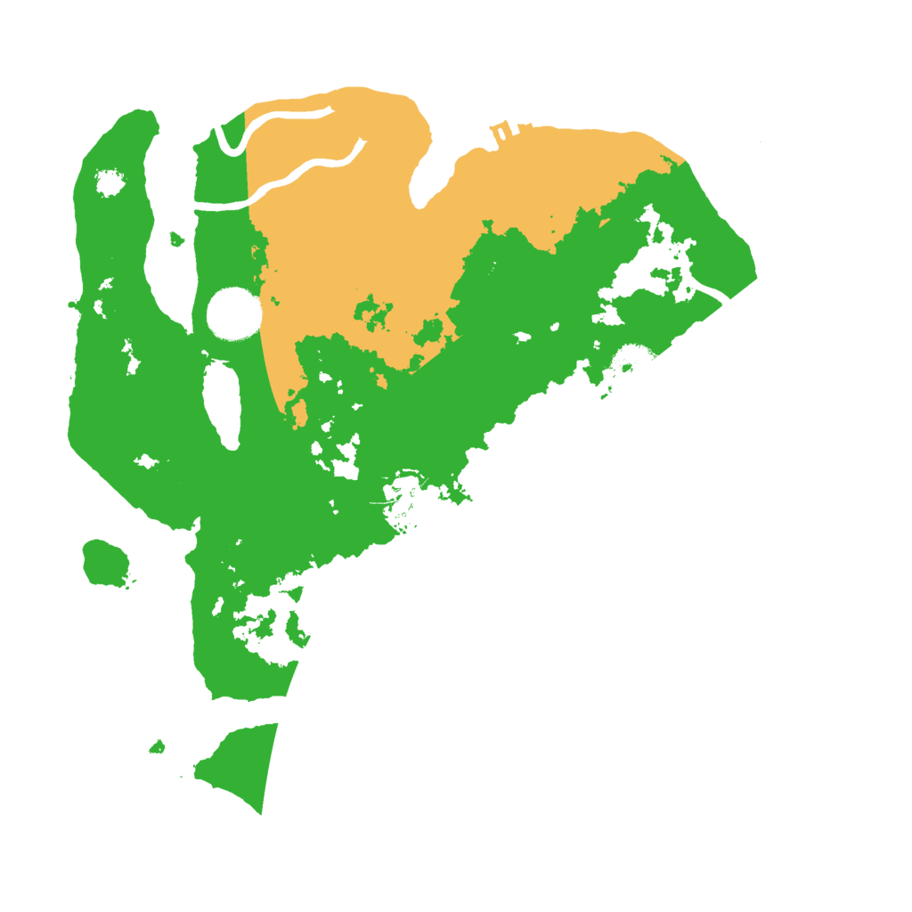 Biome Rust Map: Procedural Map, Size: 3000, Seed: 231894873