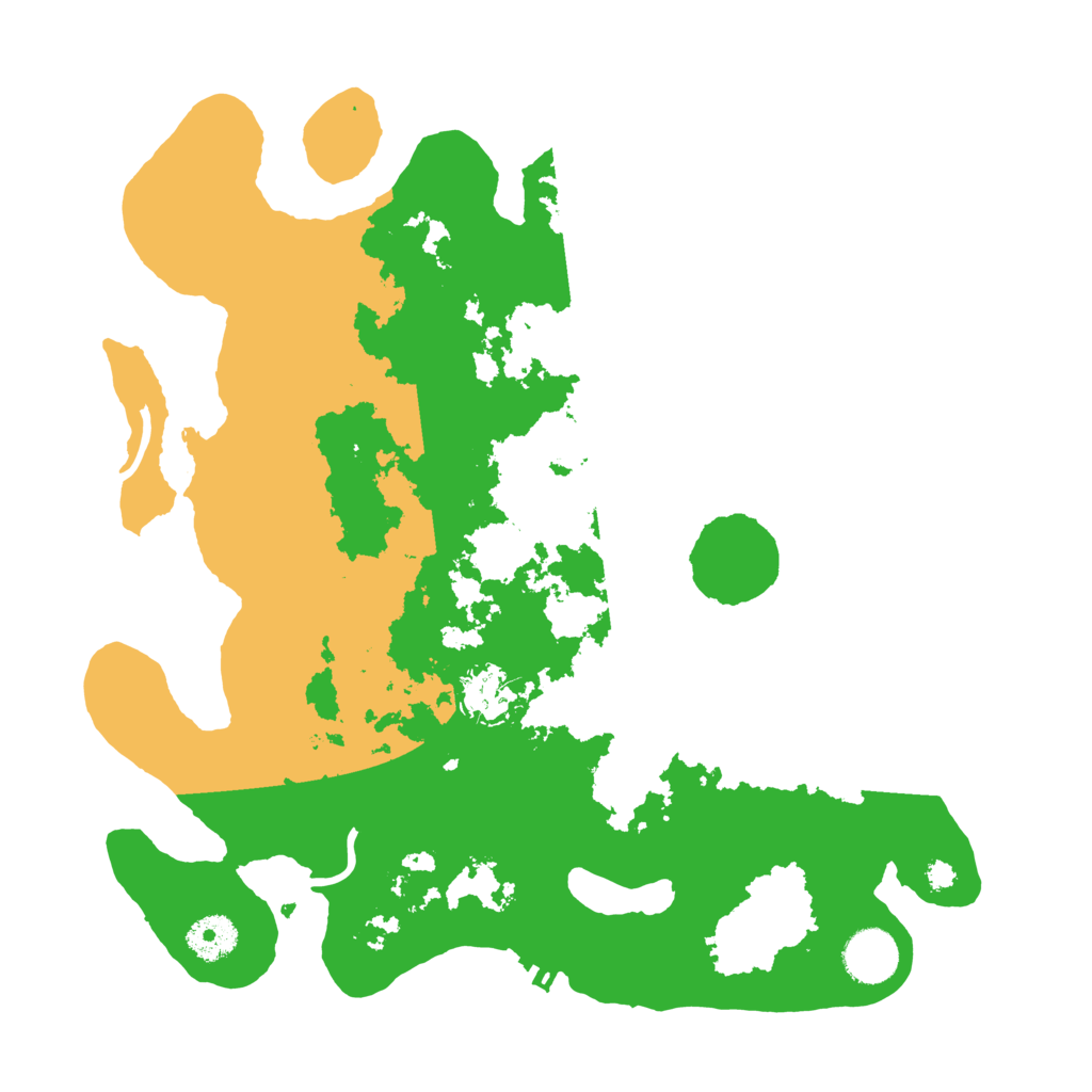 Biome Rust Map: Procedural Map, Size: 3500, Seed: 1977453625