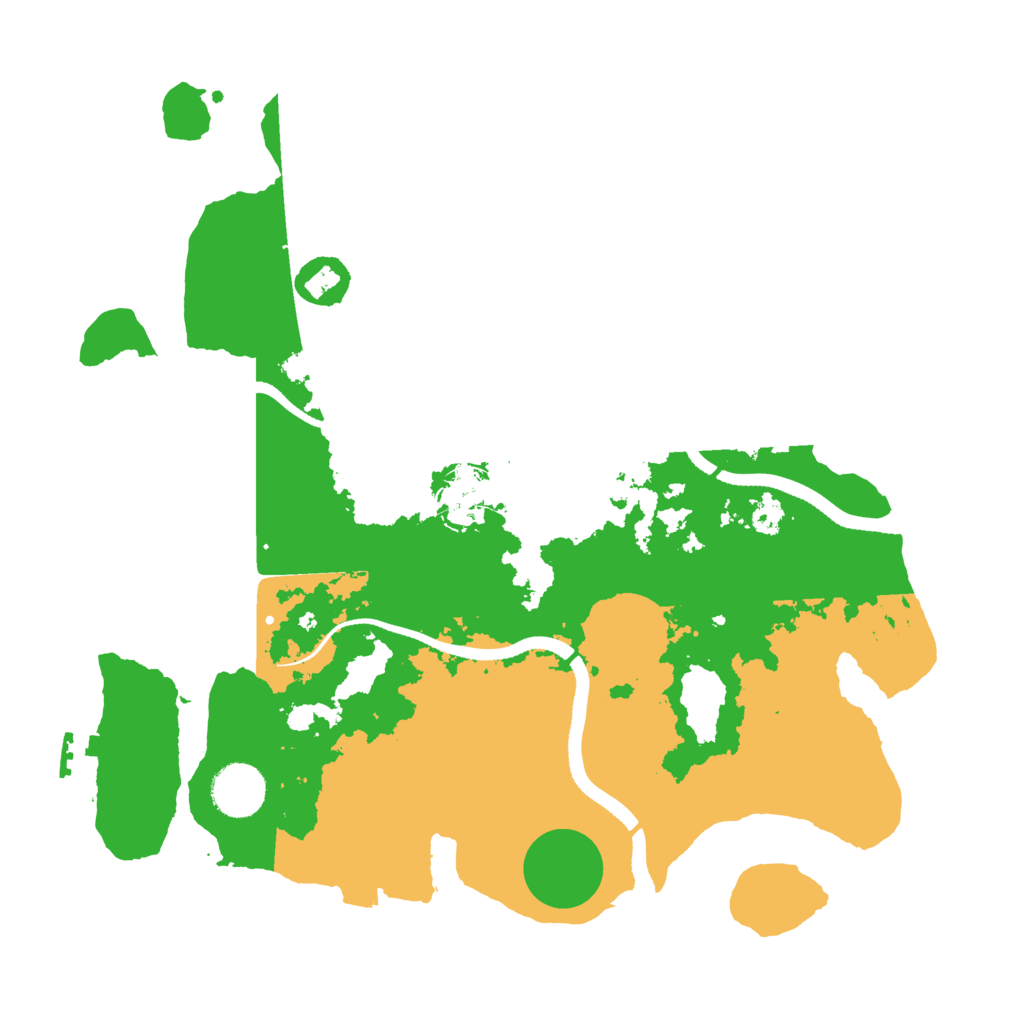 Biome Rust Map: Procedural Map, Size: 3400, Seed: 1700772968