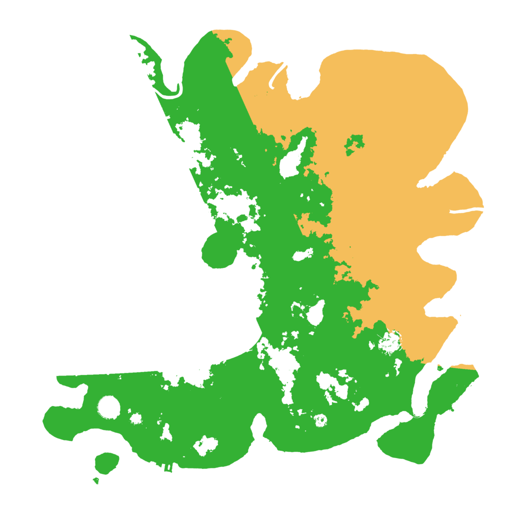 Biome Rust Map: Procedural Map, Size: 4000, Seed: 4356