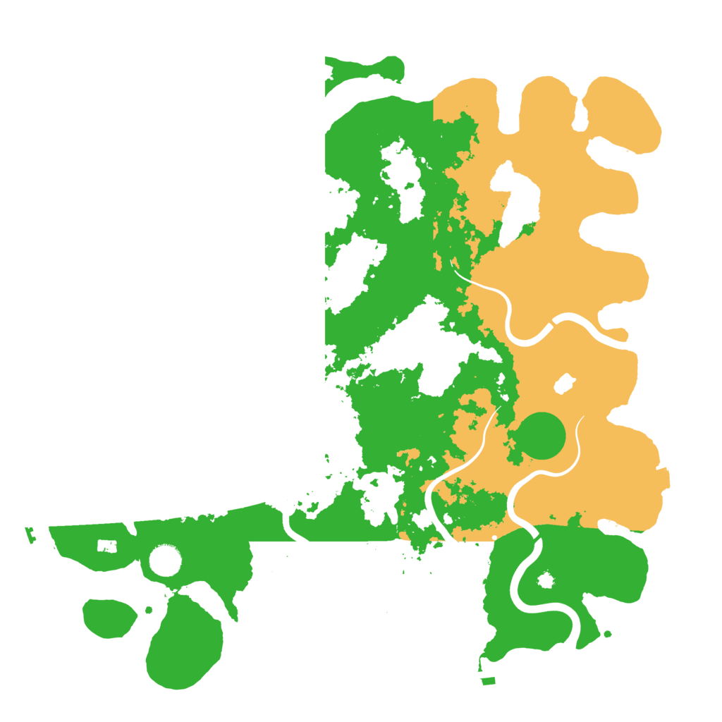Biome Rust Map: Procedural Map, Size: 4000, Seed: 1674281409