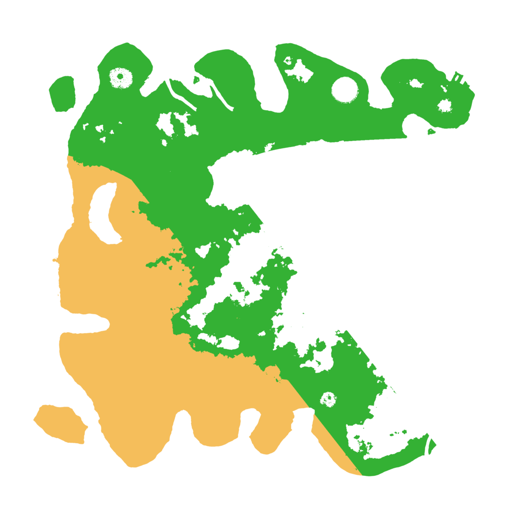 Biome Rust Map: Procedural Map, Size: 3500, Seed: 723981581