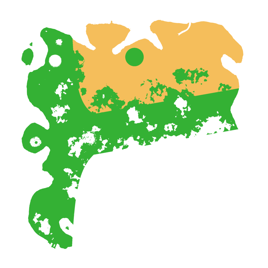 Biome Rust Map: Procedural Map, Size: 3850, Seed: 77