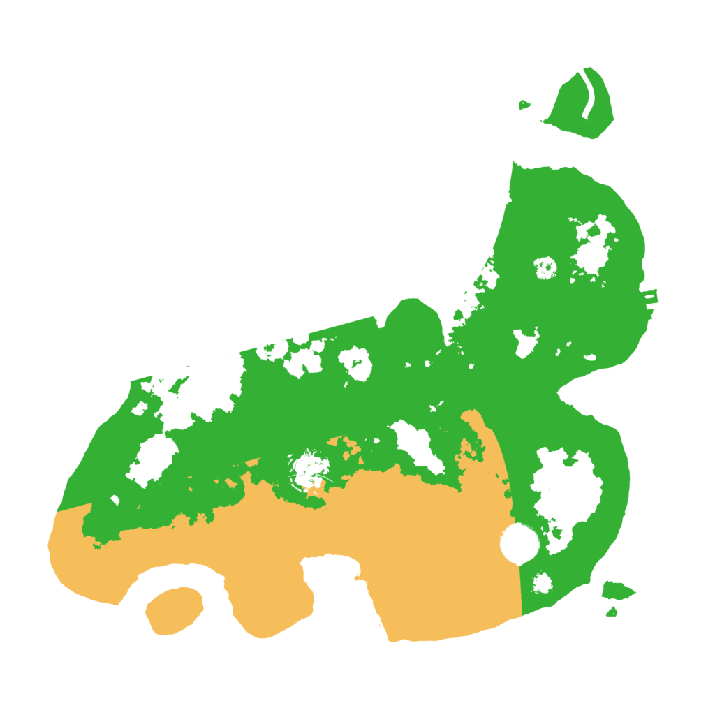 Biome Rust Map: Procedural Map, Size: 3250, Seed: 466625520