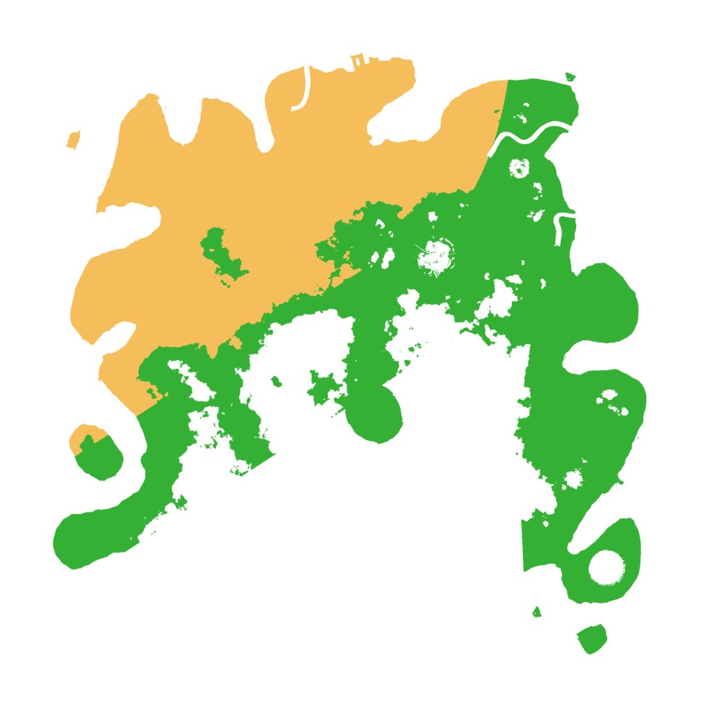 Biome Rust Map: Procedural Map, Size: 3599, Seed: 6319190