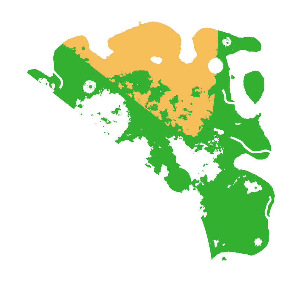 Biome Rust Map: Procedural Map, Size: 3500, Seed: 1464311159