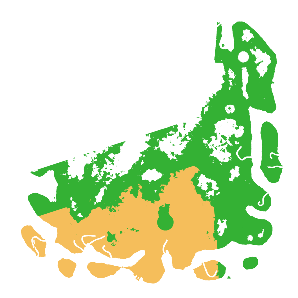 Biome Rust Map: Procedural Map, Size: 4800, Seed: 1662781136