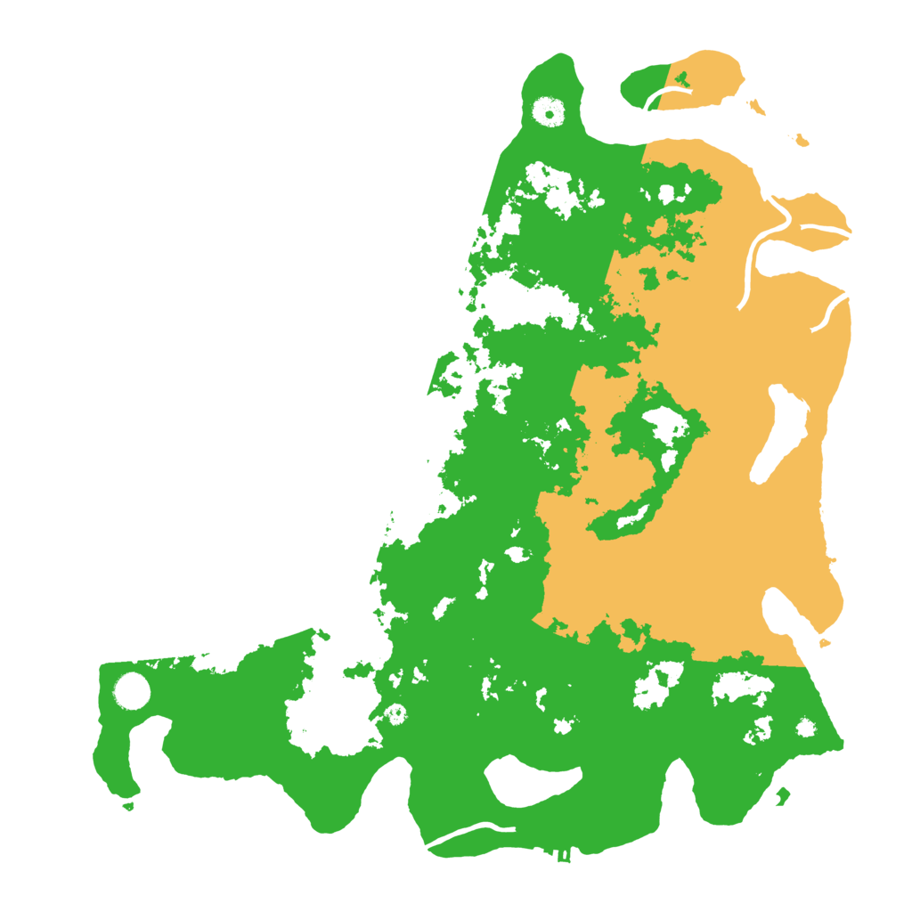 Biome Rust Map: Procedural Map, Size: 4400, Seed: 1200792