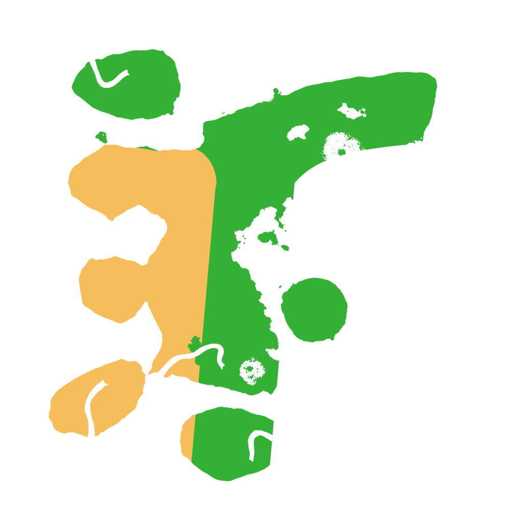 Biome Rust Map: Procedural Map, Size: 2200, Seed: 84983455