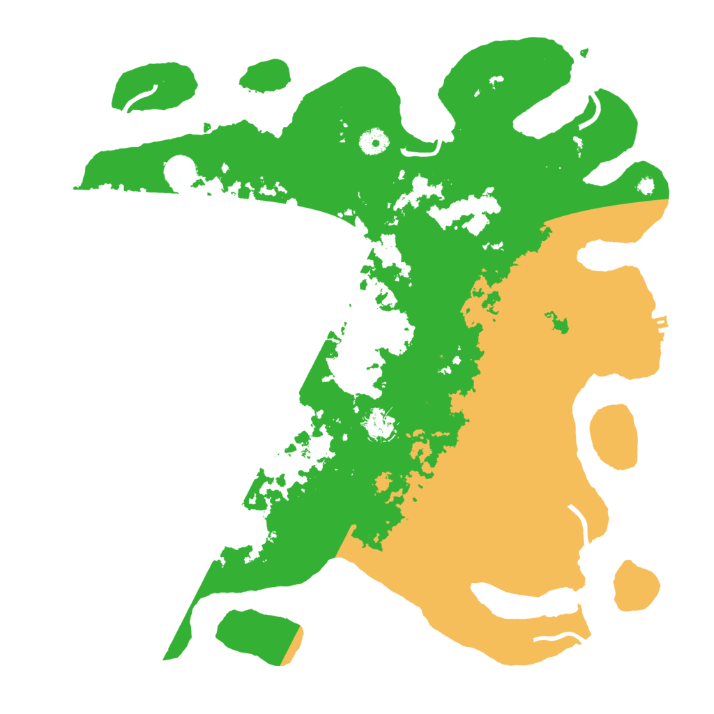 Biome Rust Map: Procedural Map, Size: 3900, Seed: 63487656