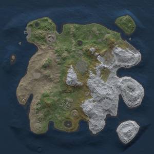 Thumbnail Rust Map: Procedural Map, Size: 3000, Seed: 902, 12 Monuments