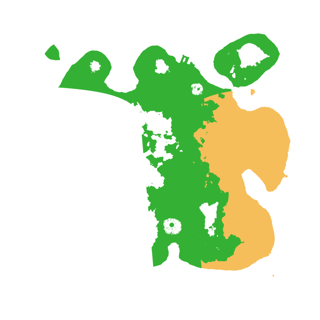 Biome Rust Map: Procedural Map, Size: 2800, Seed: 53161268